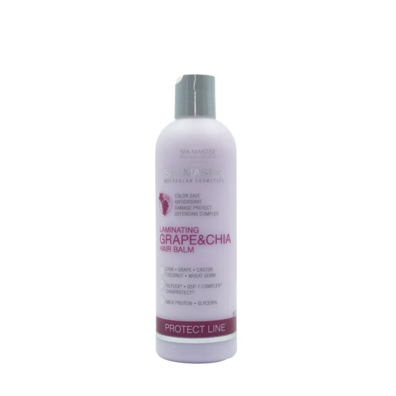 Spa Master Laminating Grape & Chia Hair Balm 330ml – Conditioner Προστασίας Χρώματος για Βαμμένα Μαλλιά