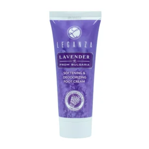 Leganza Lavender Softening & Deodorizing Foot Cream 75 ml – Μαλακτική & Αποσμητική Κρέμα Ποδιών με Αυθεντικό Βουλγαρικό Αιθέριο Έλαιο Λεβάντας