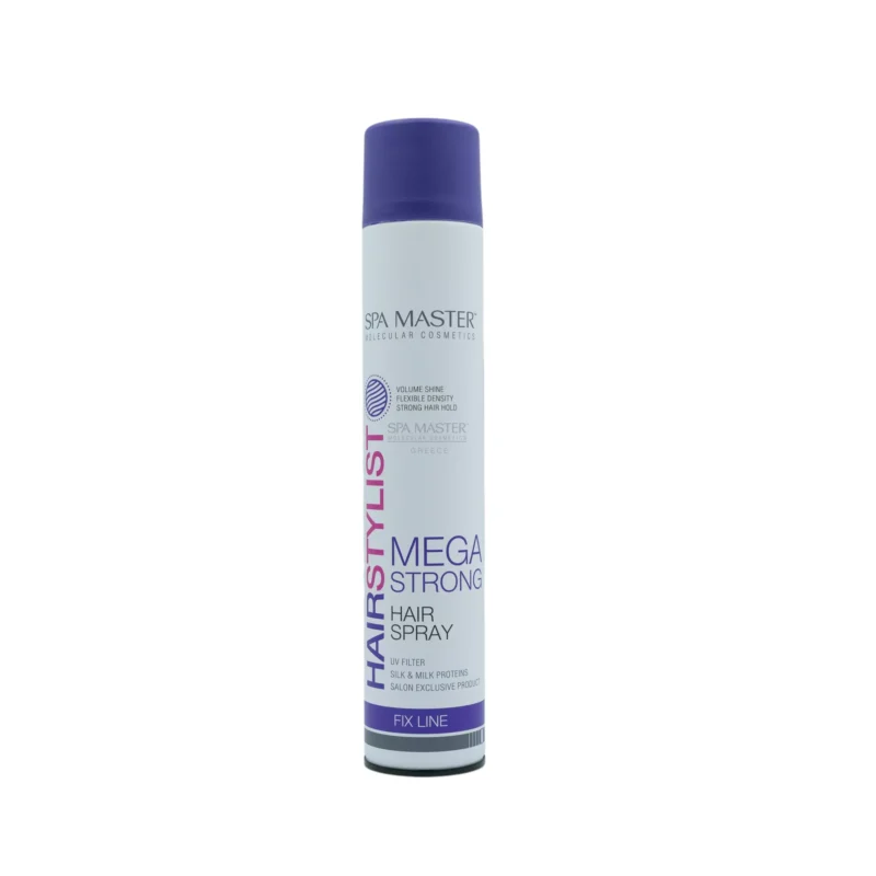 Spa Master Hair Stylist Mega Strong 400ml – Λακ Μαλλιών με Δυνατό Κράτημα & Μετάξι