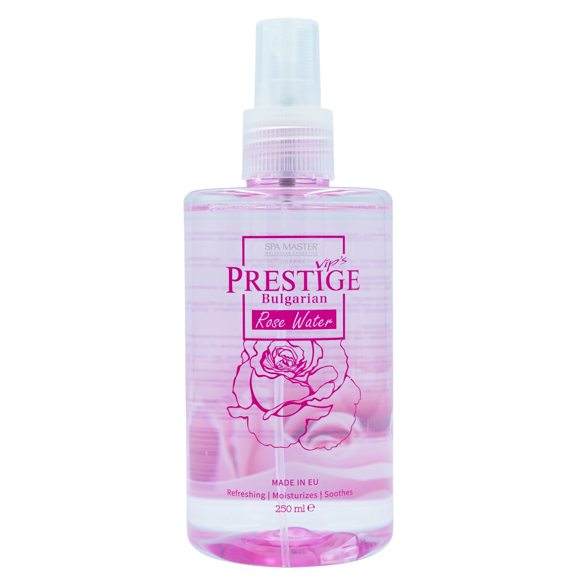 Vip's Prestige Rose & Pearl Bulgarian Rose Water 250ml – Φυσικό Ροδόνερο για Καθαρισμό, Τόνωση & Λάμψη - Image 5