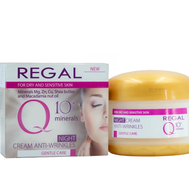 Regal Q10 Minerals Night Anti-Wrinkle Cream 50ml – Αντιρυτιδική Κρέμα Νυκτός με Συνένζυμο Q10 & Μέταλλα - Image 2