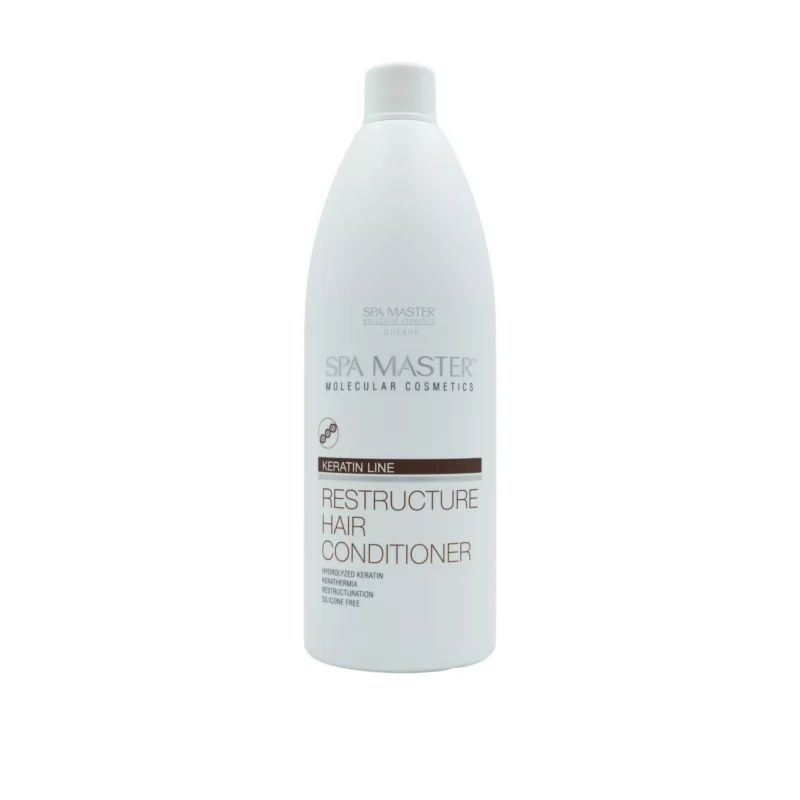Spa Master Restructure Conditioner Keratin Line 970ml – Μαλακτική Κρέμα Αναδόμησης Χωρίς Θειικά Άλατα με Κερατίνη