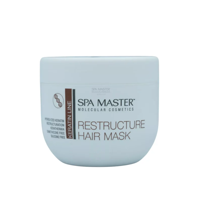 Spa Master Restructuring Hair Mask 500ml – Μάσκα Επανορθωτικής Δράσης με Υδρολυμένη Κερατίνη