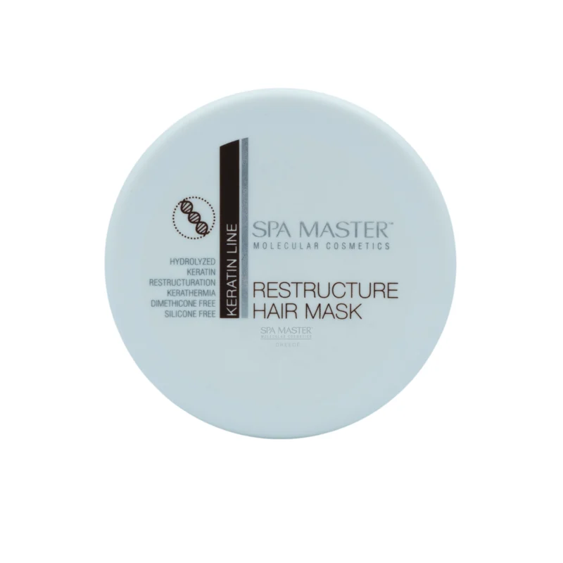 Spa Master Restructuring Hair Mask 500ml – Μάσκα Επανορθωτικής Δράσης με Υδρολυμένη Κερατίνη - Image 2
