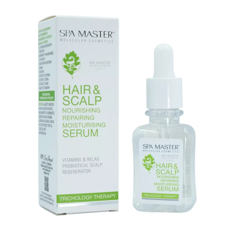 SPA MASTER Hair & Scalp Nourishing, Repairing & Moisturising Serum 45ml – Ορός εντατικής θρέψης, επανόρθωσης & ενυδάτωσης για μαλλιά και τριχωτό
