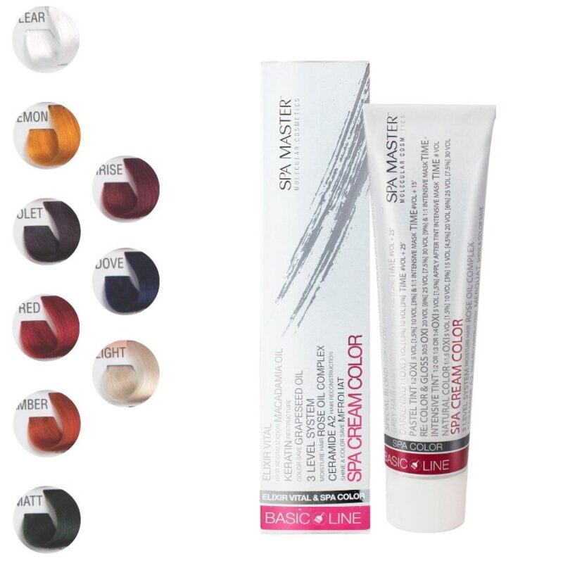 Spa Master Spa Cream Color Corectors 100ml – Διορθωτικά & Ενισχυτικά Βαφής Μαλλιών - Image 3