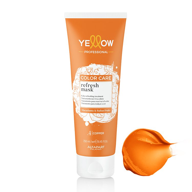 Alfaparf Μάσκα Ανανέωσης Χρώματος Χάλκινο 250ml Color Care Refresh Mask Copper