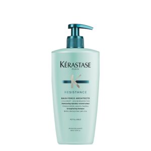 Kérastase Résistance Bain Force Architecte 500ml – Σαμπουάν Επανόρθωσης για Εύθραυστα & Ταλαιπωρημένα Μαλλιά