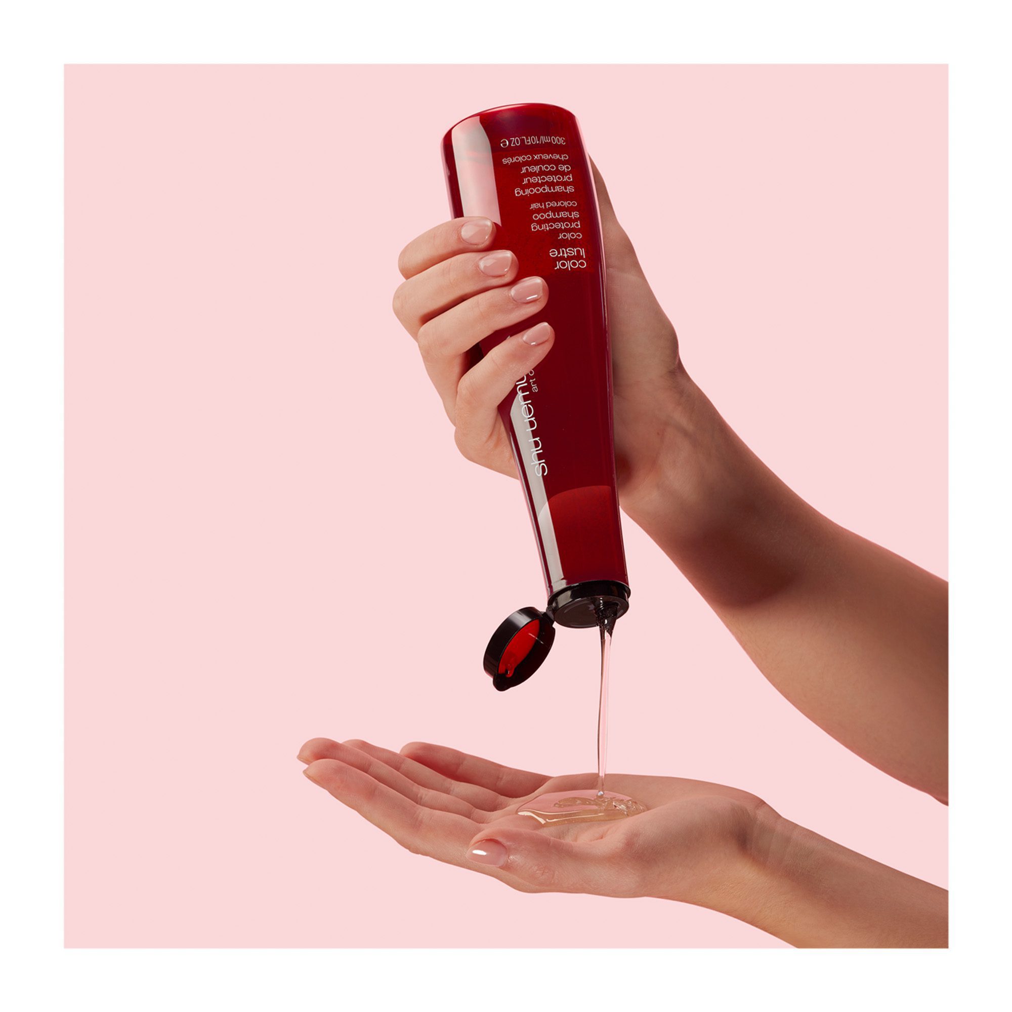 Shu Uemura Color Lustre Sulfate Free Shampoo 300ml – Σαμπουάν Χωρίς Θειικά για Βαμμένα Μαλλιά - Image 3