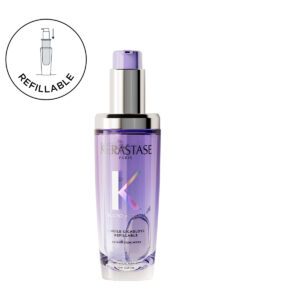 Kérastase Blond Absolu L’Huile Cicagloss Refillable 75ml – Επαναγεμιζόμενο Έλαιο Αναδόμησης για Ξανθά Μαλλιά