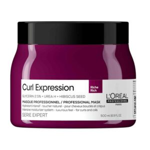 L’Oréal Professionnel Serie Expert Curl Expression Intensive Moisturizer Rich Mask 500ml – Πλούσια Ενυδατική Μάσκα για Σγουρά και Πολύ Σγουρά Μαλλιά