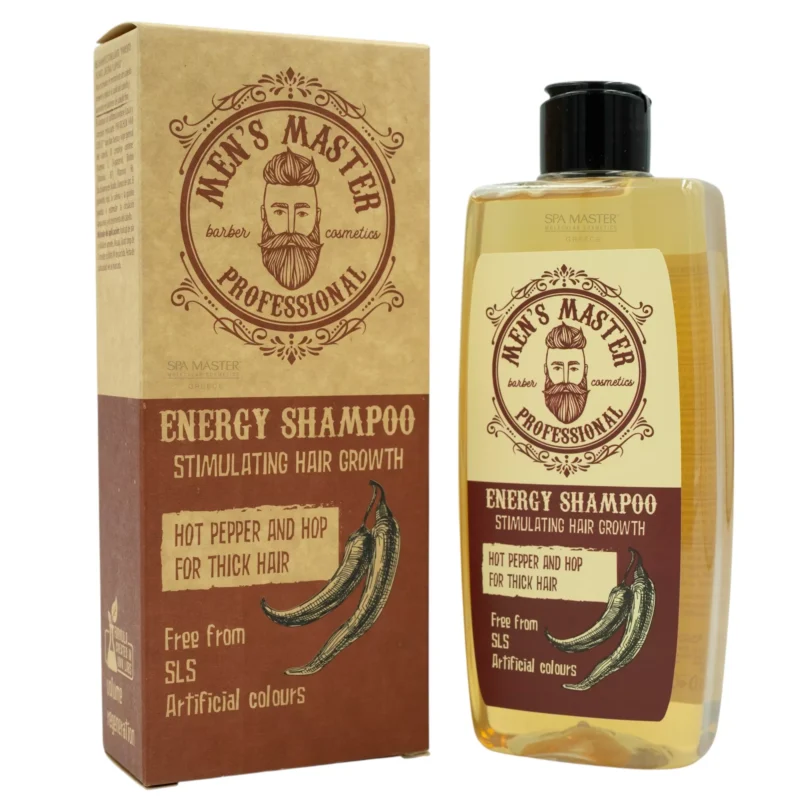 MEN’S MASTER Energy Shampoo – Τονωτικό Σαμπουάν Κατά της Τριχόπτωσης για Άνδρες