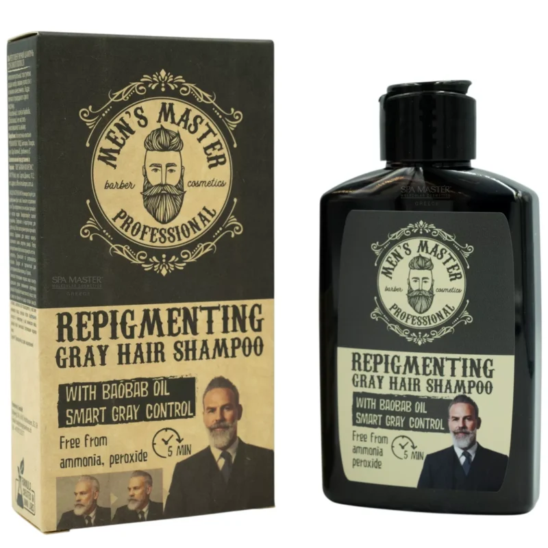 MEN'S MASTER Repigmenting για γκρίζα μαλλιά SMART GRAY CONTROL