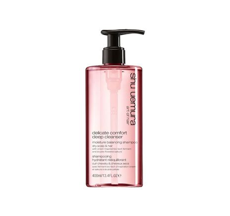 Shu Uemura Delicate Comfort Clarifying Shampoo 400ml – Ενυδατική Βαθύ Καθαριστική Φροντίδα για Ξηρό Τριχωτό & Μαλλιά