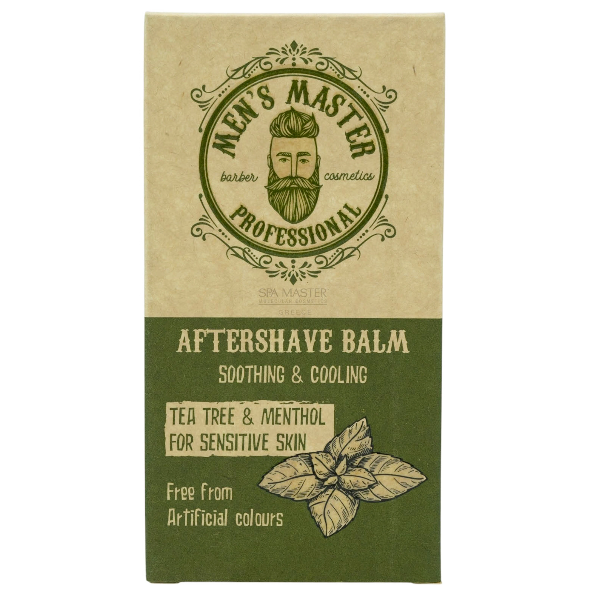 MEN’S MASTER "Tea Tree and Menthol" Aftershave Balm – Καταπραϋντικό Bάλσαμο Μετά το Ξύρισμα - Image 3