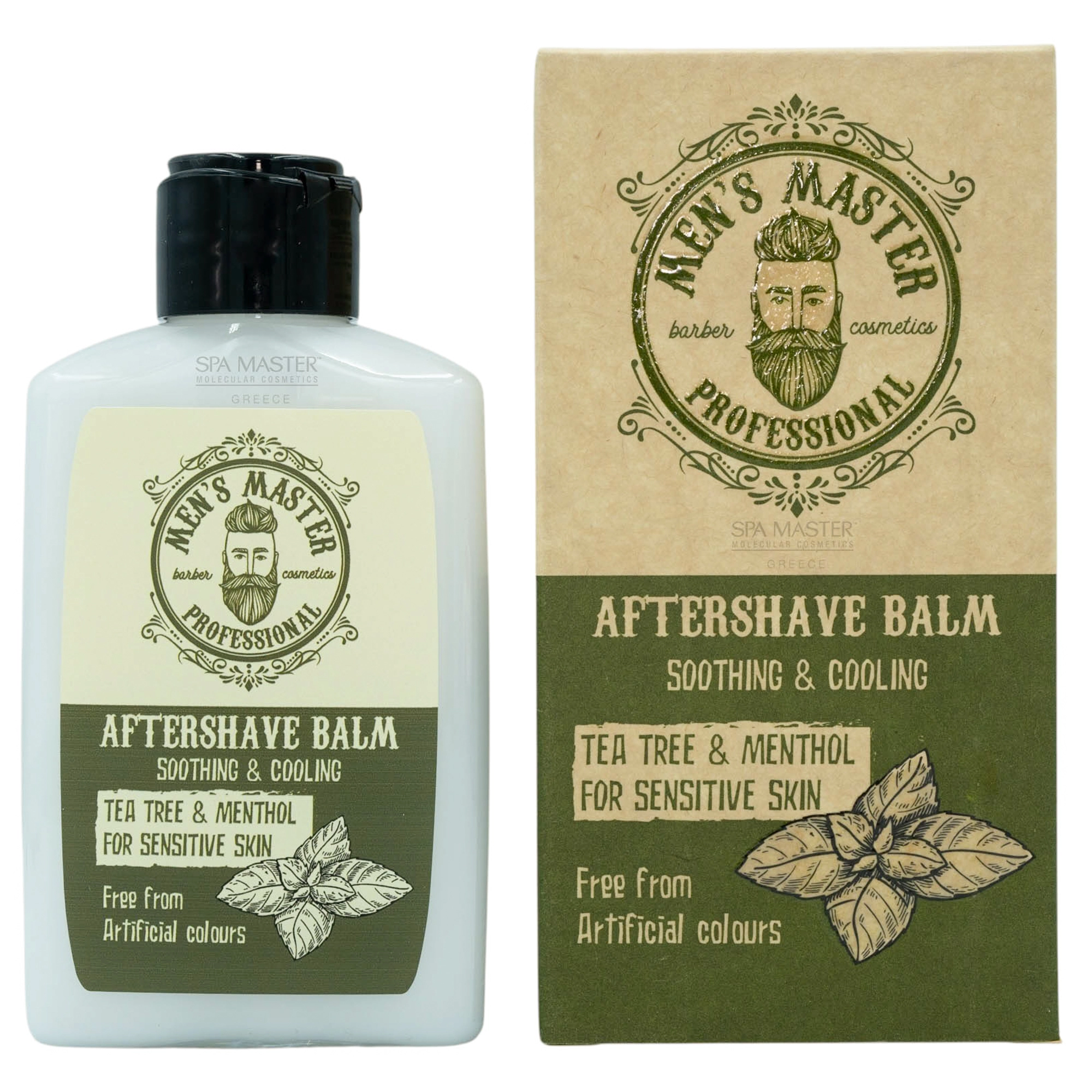MEN’S MASTER "Tea Tree and Menthol" Aftershave Balm – Καταπραϋντικό Bάλσαμο Μετά το Ξύρισμα - Image 2