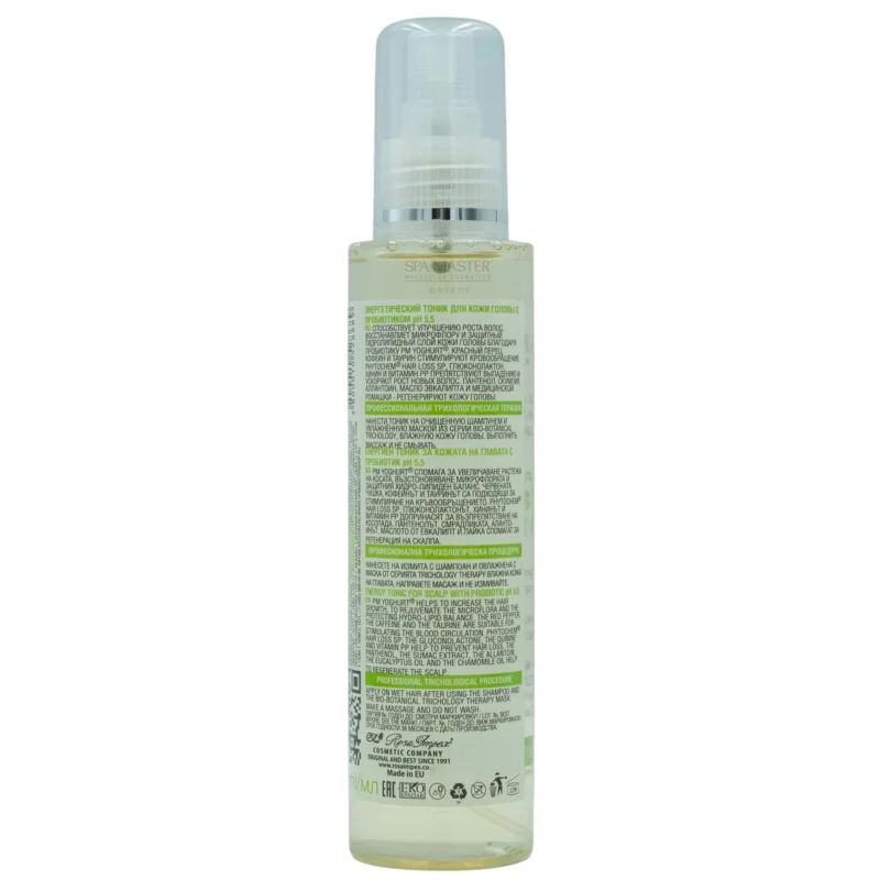 Spa Master PROBIOTICAL ENERGY TONIC 135ml – Ενεργητικό Τονωτικό Τριχωτού με Προβιοτικά - Image 3