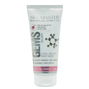 Spa Master Gems Cool Silver Hair Mask 200ml – Μάσκα Κατά του Κιτρινίσματος για Ξανθά & Γκρίζα Μαλλιά