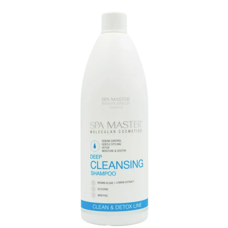 Spa Master Clean & Detox Shampoo 970ml – Σαμπουάν Βαθύ Καθαρισμού & Αποτοξίνωσης για Λιπαρό Τριχωτό