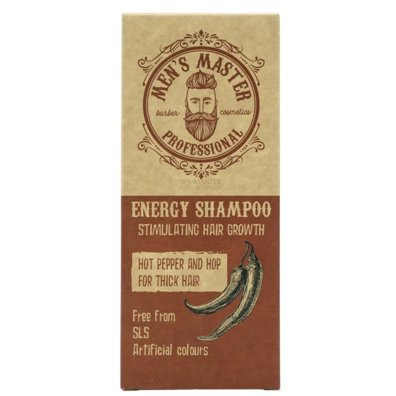 MEN’S MASTER Energy Shampoo – Τονωτικό Σαμπουάν Κατά της Τριχόπτωσης για Άνδρες - Image 5