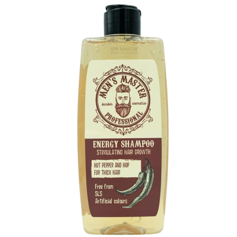 MEN’S MASTER Energy Shampoo – Τονωτικό Σαμπουάν Κατά της Τριχόπτωσης για Άνδρες - Image 3