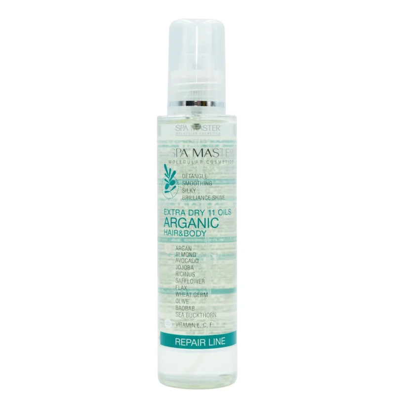 Spa Master EXTRA DRY 11 OILS ARGANIC 135ml – Επανορθωτικό Έλαιο Argan με 11 Έλαια για Μαλλιά & Σώμα