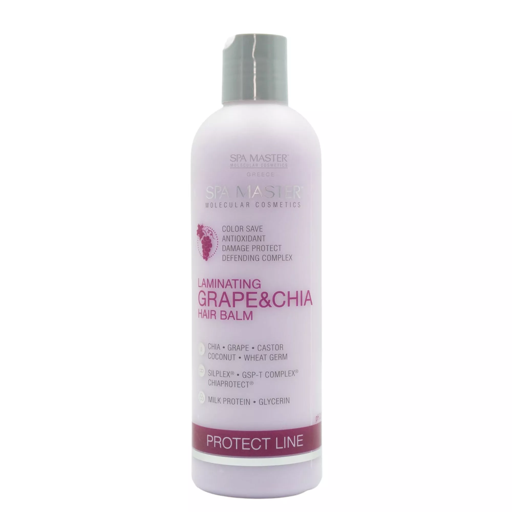 Spa Master Laminating Grape & Chia Hair Balm 330ml – Conditioner Προστασίας Χρώματος για Βαμμένα Μαλλιά