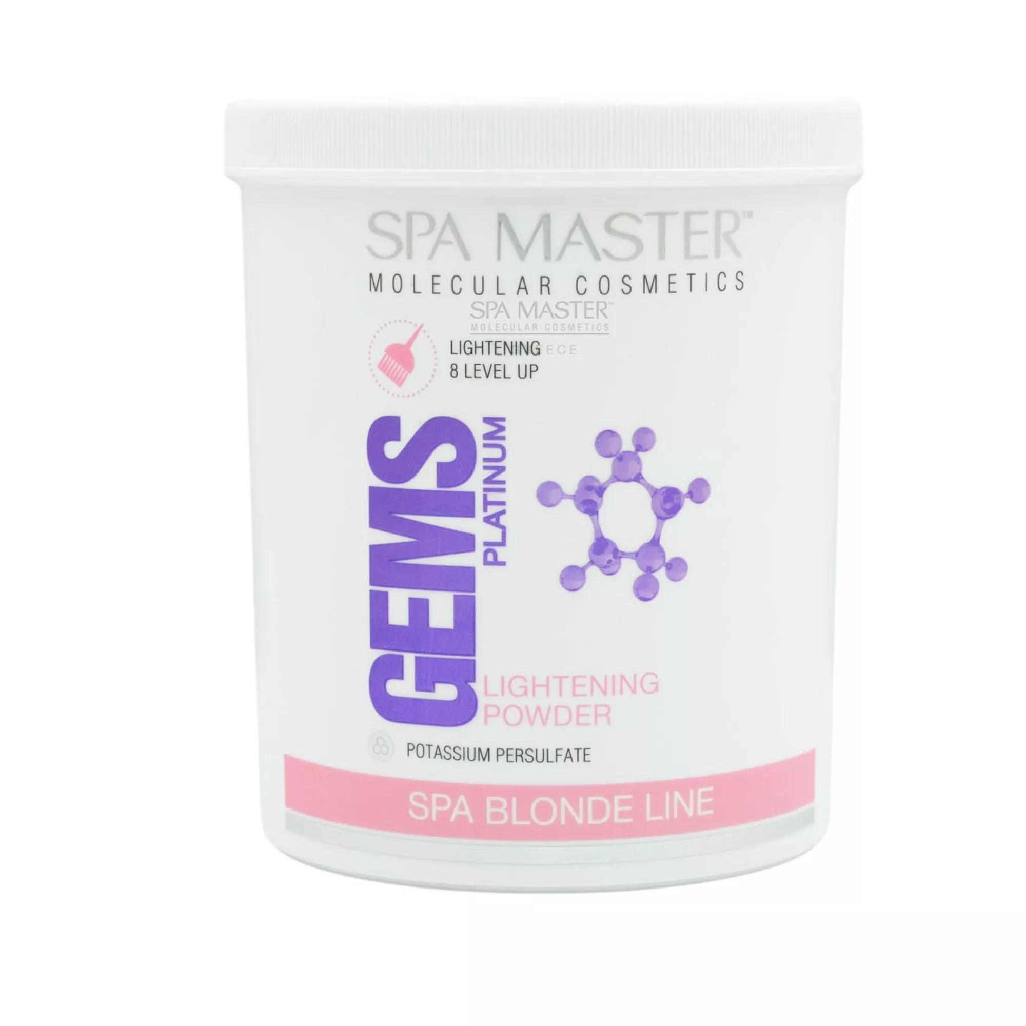 Spa Master Gems Platinum Lightening Powder 500gr – Ξανθιστική Σκόνη Υψηλής Απόδοσης Χωρίς Αμμωνία
