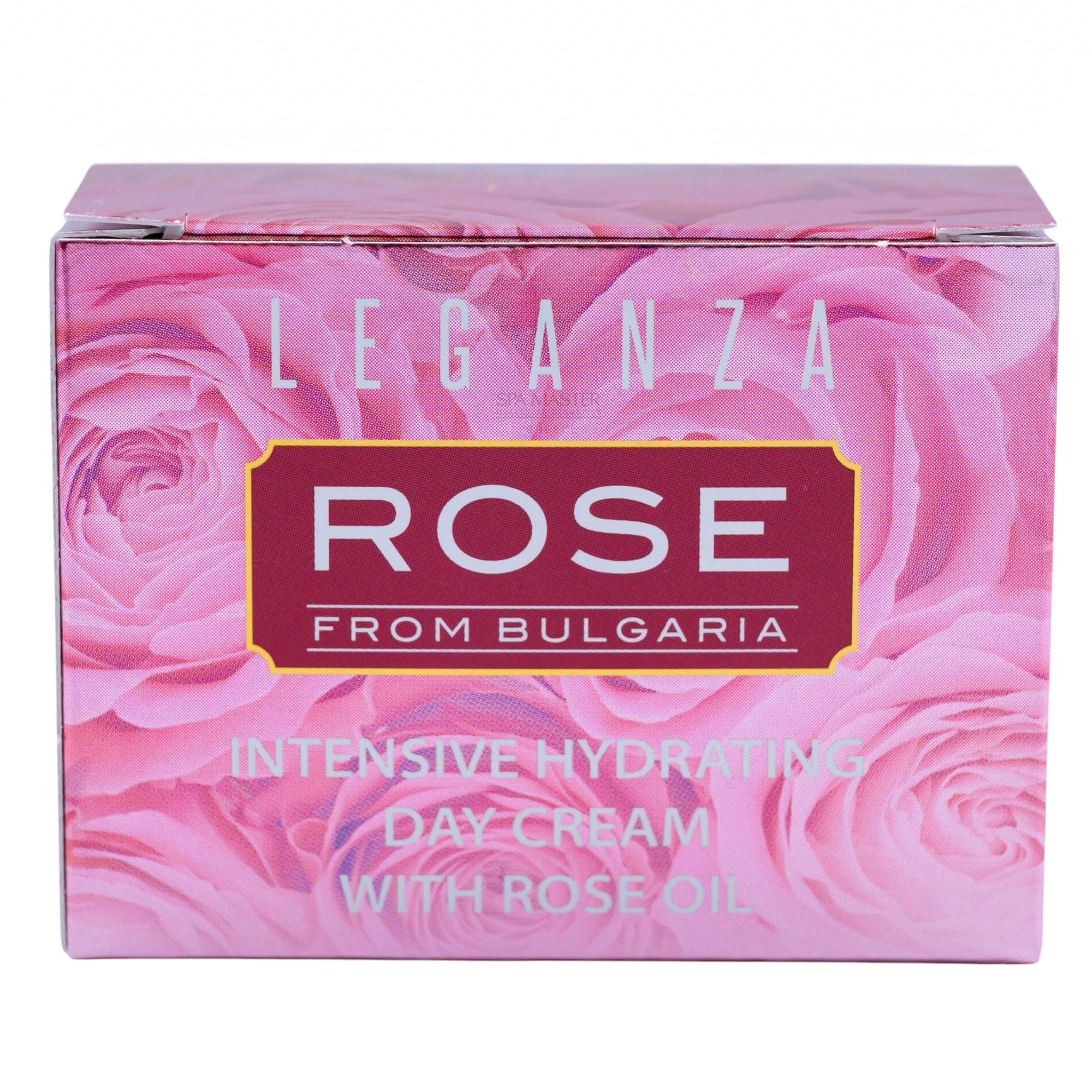 Leganza Rose Intensive Hydrating Day Cream with Rose Oil 45 ml – Ενυδατική Κρέμα Ημέρας με Βουλγαρικό Ροδέλαιο