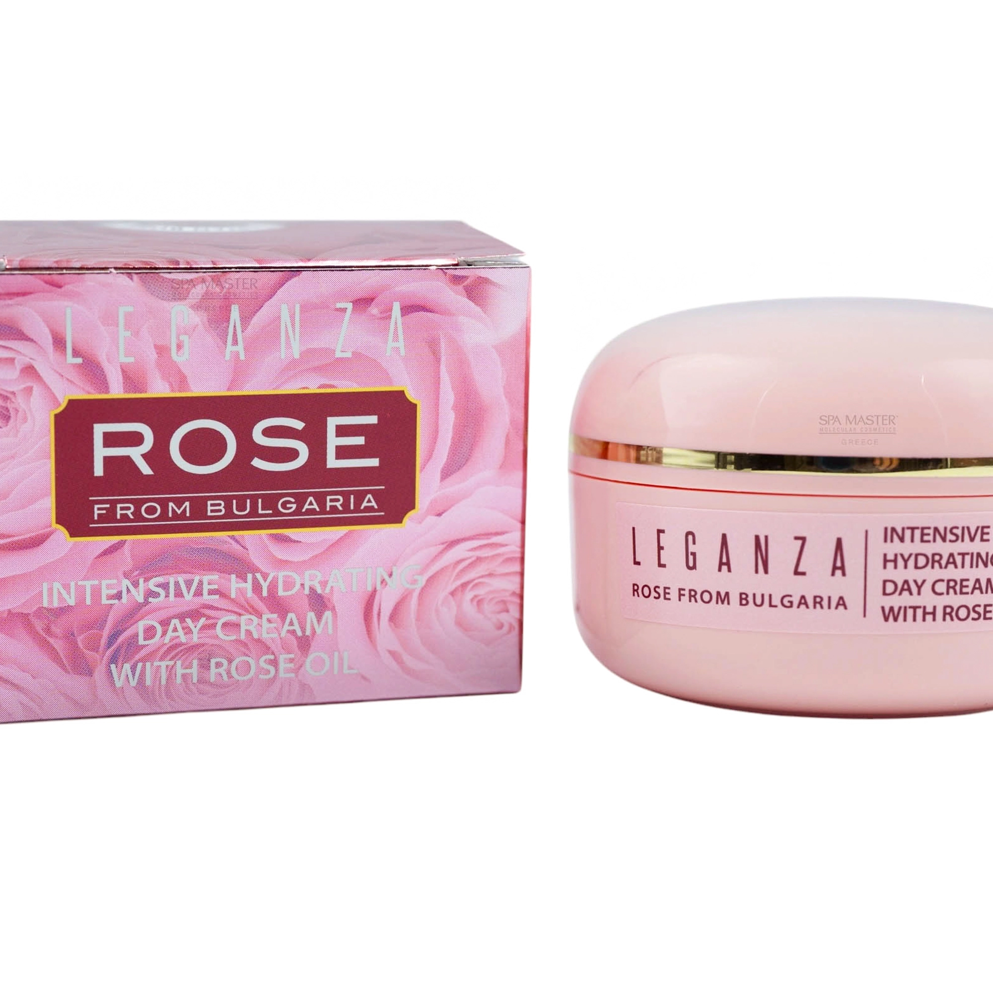 Leganza Rose Intensive Hydrating Day Cream with Rose Oil 45 ml – Ενυδατική Κρέμα Ημέρας με Βουλγαρικό Ροδέλαιο - Image 2