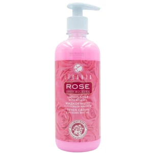 Leganza Rose Liquid Soap 500ml – Υγρό Σαπούνι με Έλαιο Τριανταφύλλου για Καθημερινή Περιποίηση & Ενυδάτωση