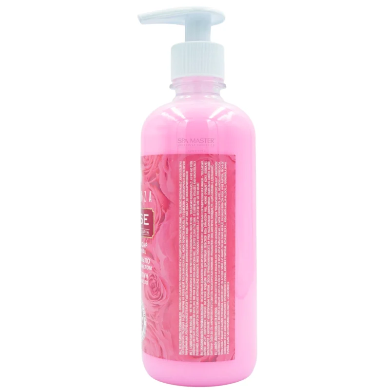 Leganza Rose Liquid Soap 500ml – Υγρό Σαπούνι με Έλαιο Τριανταφύλλου για Καθημερινή Περιποίηση & Ενυδάτωση - Image 2
