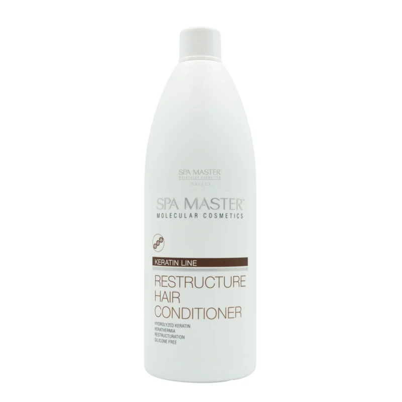 Spa Master Restructure Conditioner Keratin Line 970ml – Μαλακτική Κρέμα Αναδόμησης Χωρίς Θειικά Άλατα με Κερατίνη