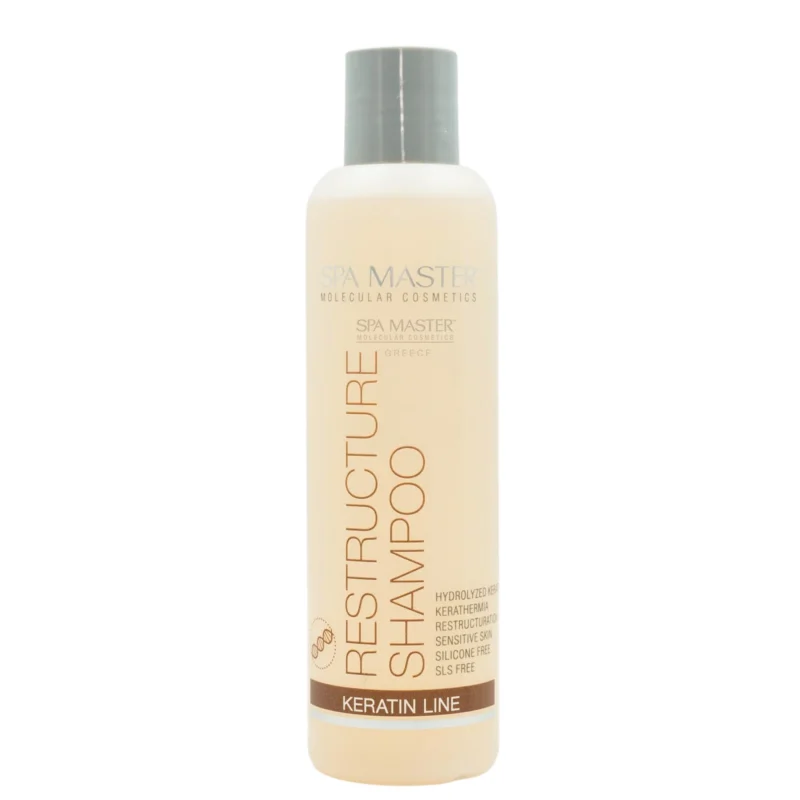Spa Master Restructure Shampoo 200ml – Σαμπουάν Αναδόμησης με Κερατίνη Χωρίς Θειικά Άλατα