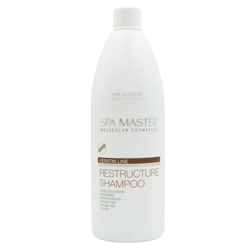 Spa Master Restructure Shampoo 970ml – Σαμπουάν Αναδόμησης με Κερατίνη Χωρίς Θειικά Άλατα