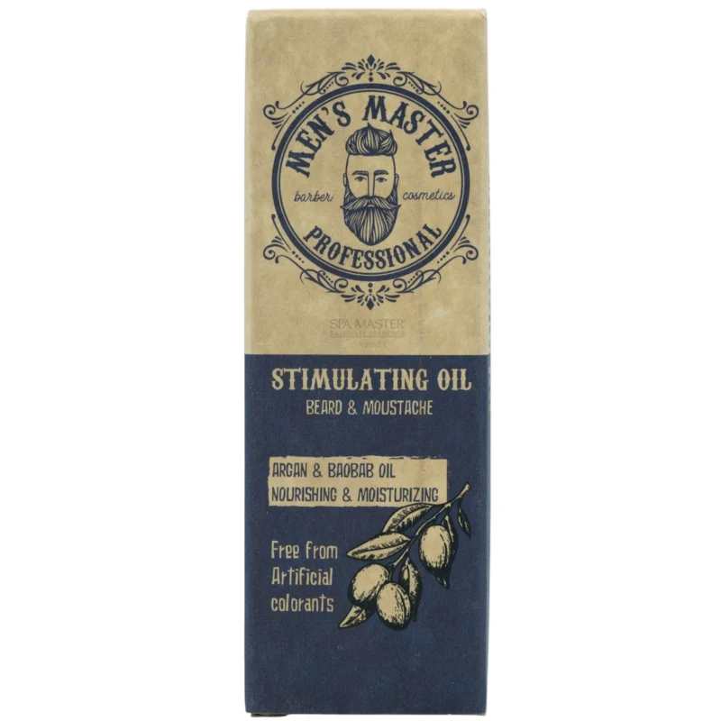 MEN'S MASTER Stimulating Oil – Ενδυναμωτικό Λάδι για Γένια & Μουστάκι - Image 3