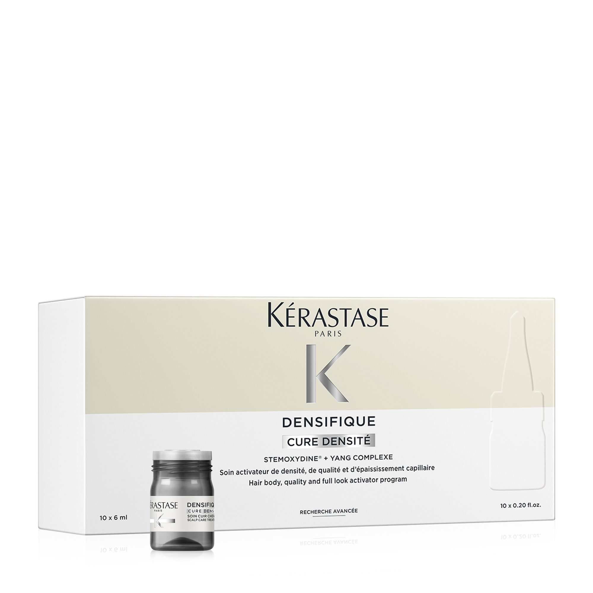 Kérastase Densifique Cure Intensive Anti-affinement 10x6ml – Εντατική Περιποίηση για Πυκνότητα & Ενίσχυση Μαλλιών με Τάση Αραίωσης
