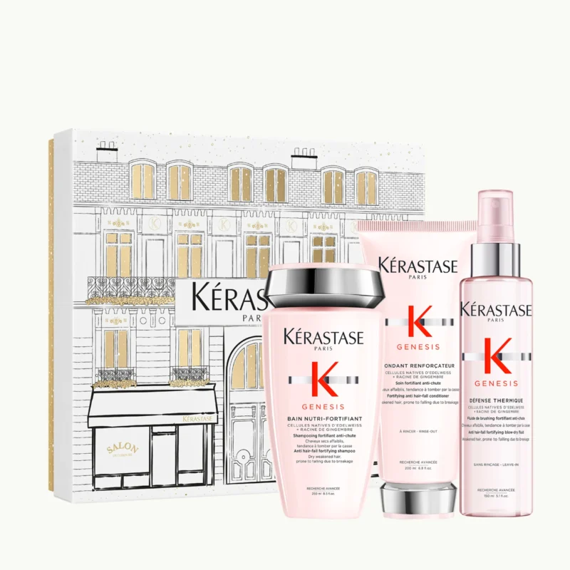 Kérastase Genesis Limited Edition Set – Ολοκληρωμένη Ενδυνάμωση & Προστασία για Αδύναμα Μαλλιά με Τάση Τριχόπτωσης
