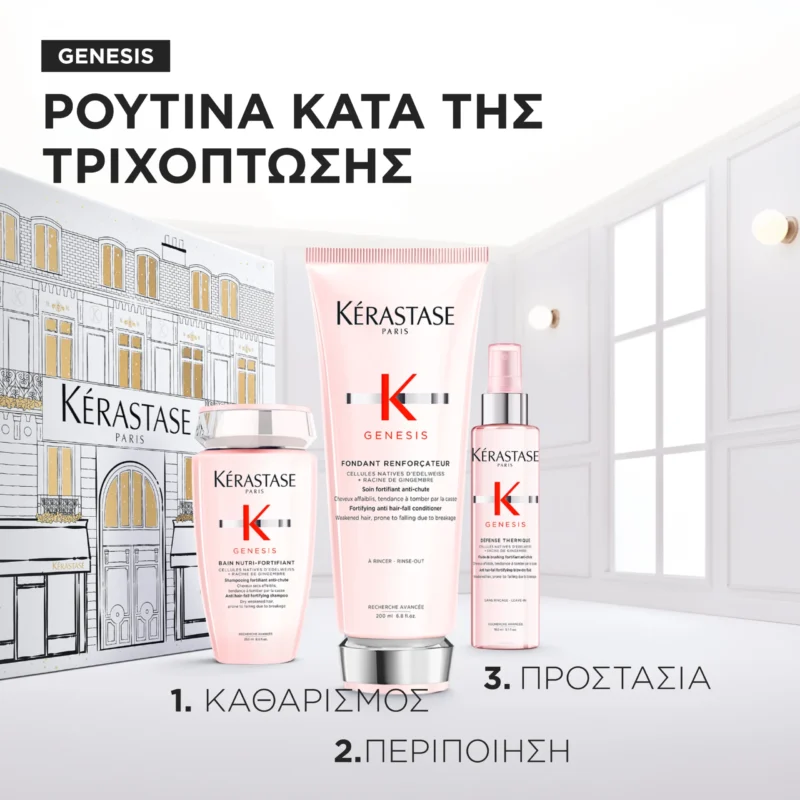 Kérastase Genesis Limited Edition Set – Ολοκληρωμένη Ενδυνάμωση & Προστασία για Αδύναμα Μαλλιά με Τάση Τριχόπτωσης - Image 3