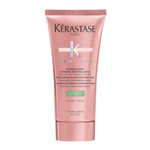 Kérastase Masque Vert Chroma Neutralisant 150ml – Μάσκα Ουδετεροποίησης για Βαμμένα Σκούρα Μαλλιά