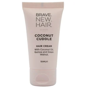Brave New Hair Coconut Cuddle 50ml – Ενυδατική Κρέμα Μαλλιών Χωρίς Ξέβγαλμα με Καρύδα, Κινόα & Πράσινο Καρύδι, Κινόα & Πράσινο Καρύδι