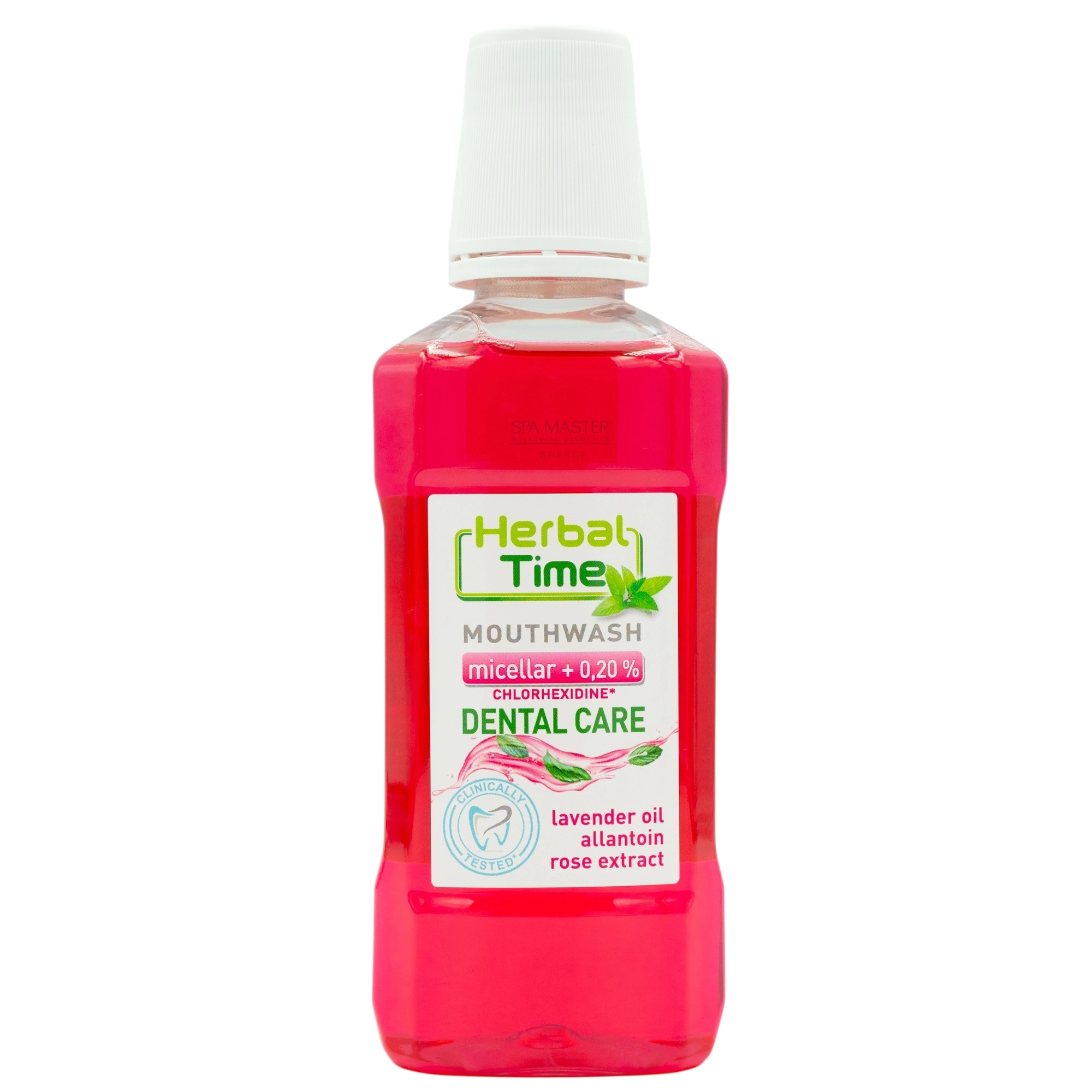 Herbal Time Mouthwash Dental Care 300 ml – Με Χλωρεξιδίνη & Μικκυλιακή Τεχνολογία