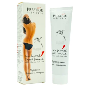 Prestige Body Care New Improved Express Formula Αποτριχωτική Κρέμα 100ml – Με Κρίνο Νερού & Γάλα Ελιάς + Κρέμα Μετά την Αποτρίχωση