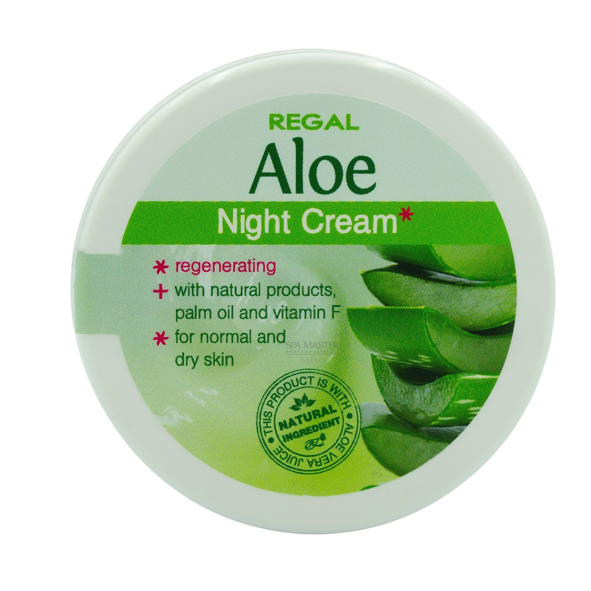 Regal Aloe Night Cream 100ml – Κρέμα Νυκτός με Αλόη, Έλαιο Φοίνικα & Βιταμίνη F