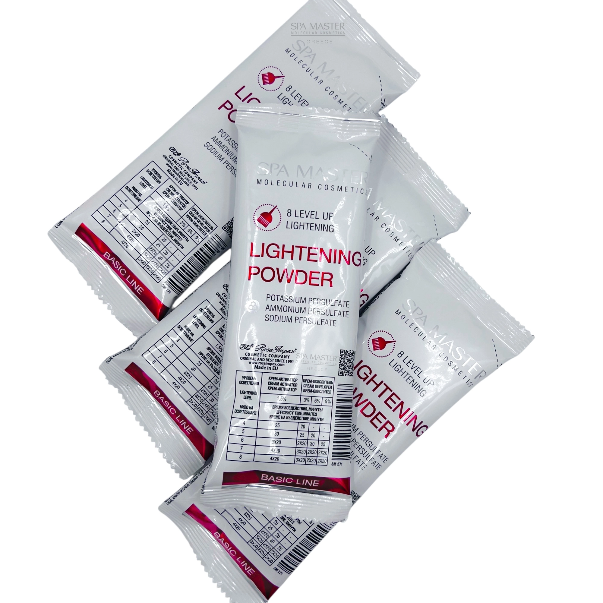 Spa Master Lightening Powder 100g – Επαγγελματική Σκόνη Αποχρωματισμού έως 8 Τόνους