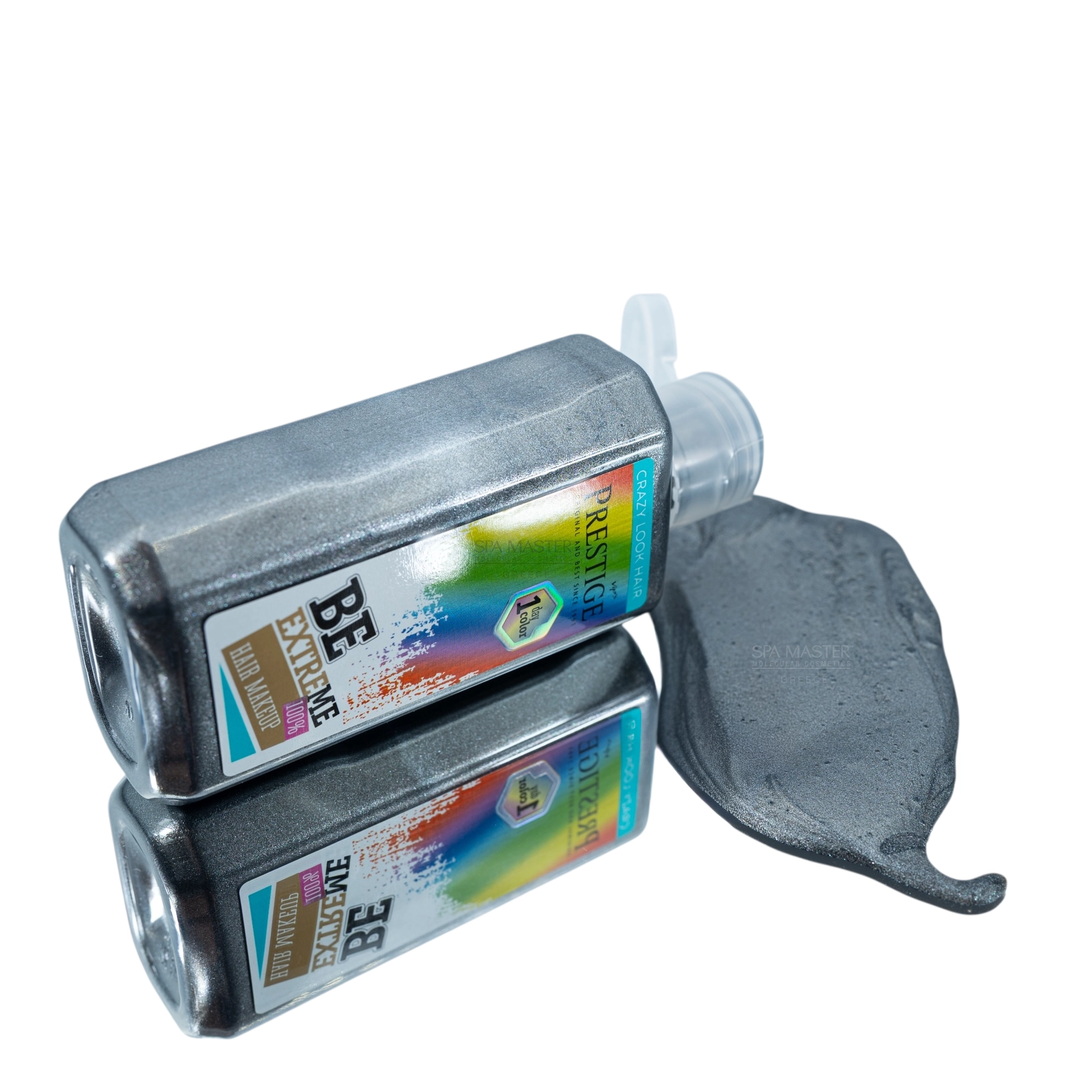 VIP’s Prestige Be Extreme 10 Onyx 100ml – Ανθρακί/Μεταλλικό Μαύρο Προσωρινό Χρώμα Μαλλιών - Image 2