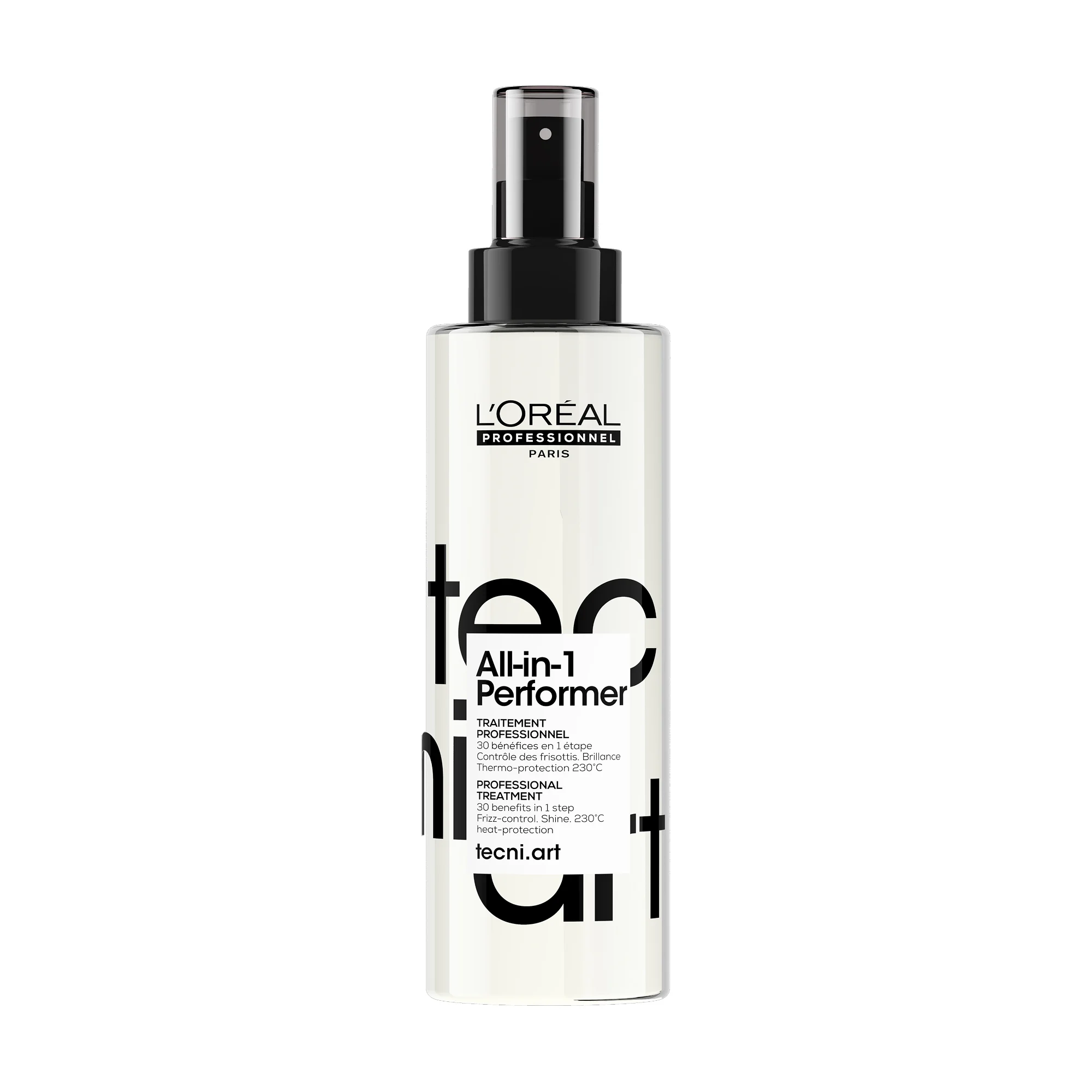 L’Oréal Professionnel Tecni Art All-In-One Performer 190ml Leave-In Spray με 30 Οφέλη – Θερμοπροστασία, Λείανση, Θρέψη & Styling σε 1 Βήμα