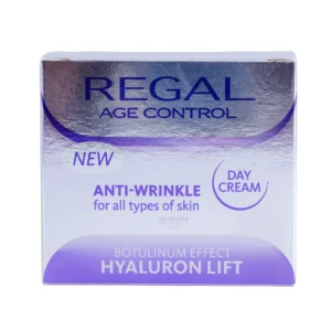 Regal Age Control Anti-Wrinkle Day Cream 45ml Botulinum Effect Hyaluron Lift Αντιρυτιδική Κρέμα Ημέρας για όλους τους τύπους επιδερμίδας