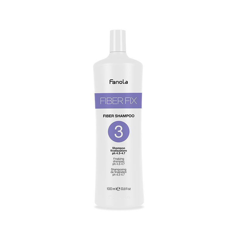 Fanola Fiber Shampoo N.3 1000ml Σαμπουάν Κλειδώματος Θεραπείας με Πεπτίδια & Μαγνήσιο