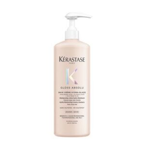 Kérastase Gloss Absolu Bain Riche Crème Hydra Glaze Shampoo 1000ml – Σαμπουάν για Χοντρά Μαλλιά με Τάση Φριζαρίσματος